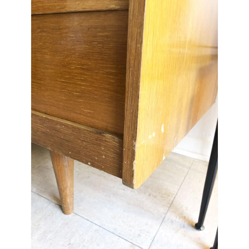 Vintage modernist sideboard for Charron, 1960