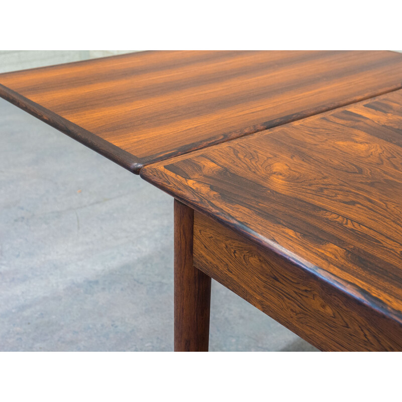 Extendable rosewood dining table - 1950s