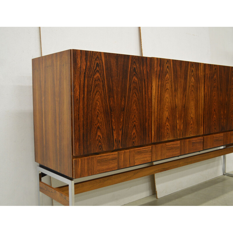 Vintage rosewood sideboard by Rudolf Glatzel for Fristho, Netherlands 1970s