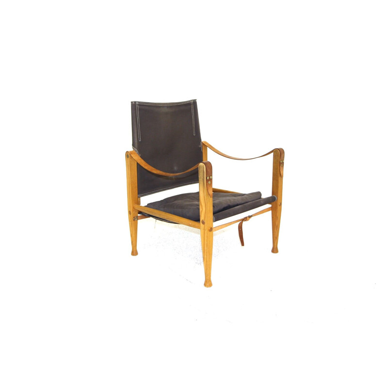 Fauteuil vintage par Kaare Klint pour Ruud Rasmussen, Danemark 1960