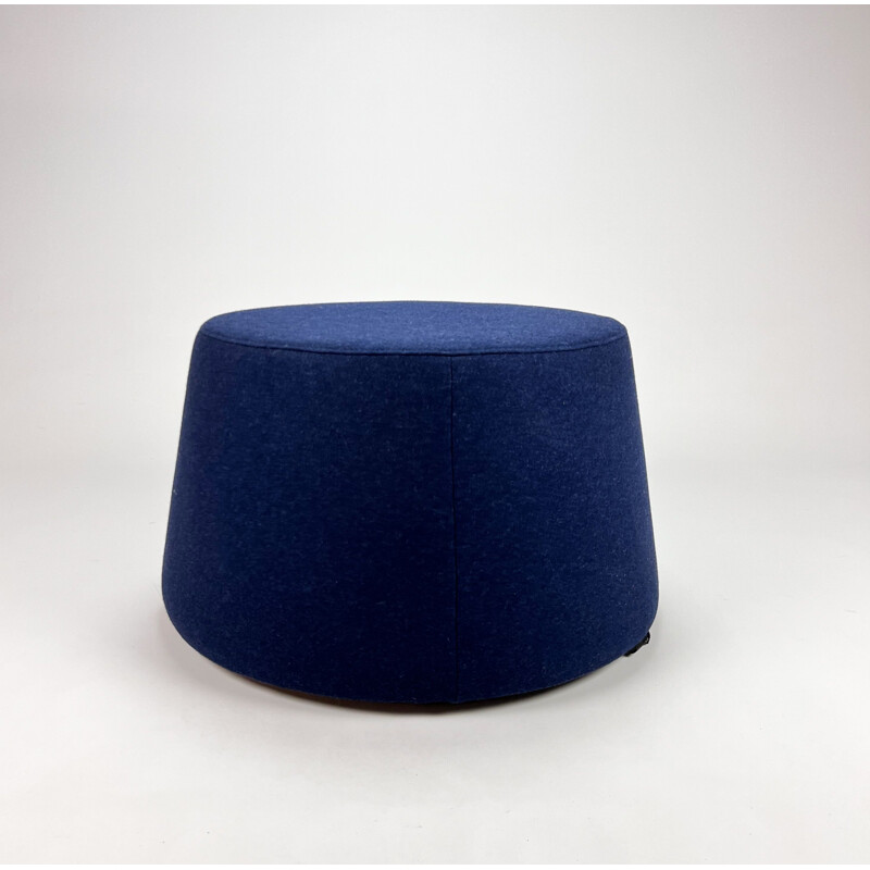 Vintage Montèl navy blue footrest, 2000s