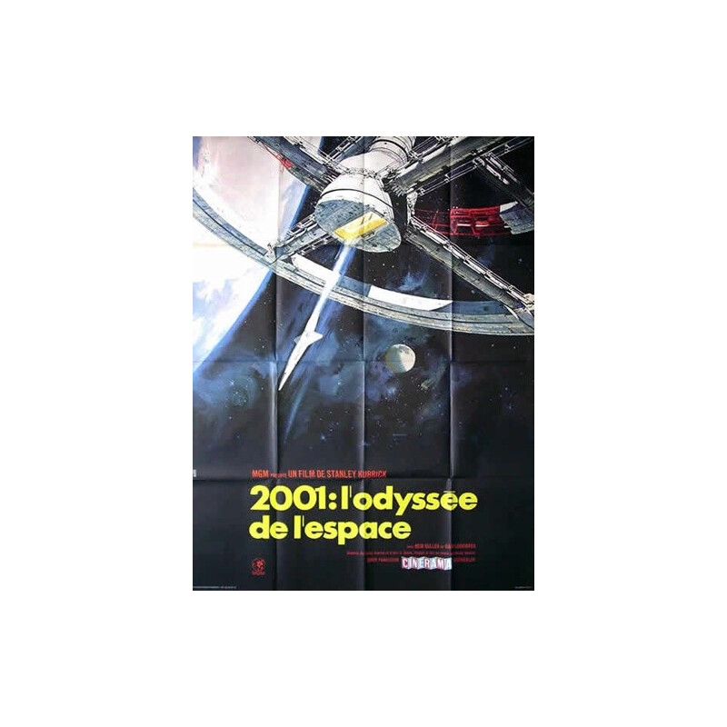 Affiche cinéma "L'odyssée de l'espace" - 2000