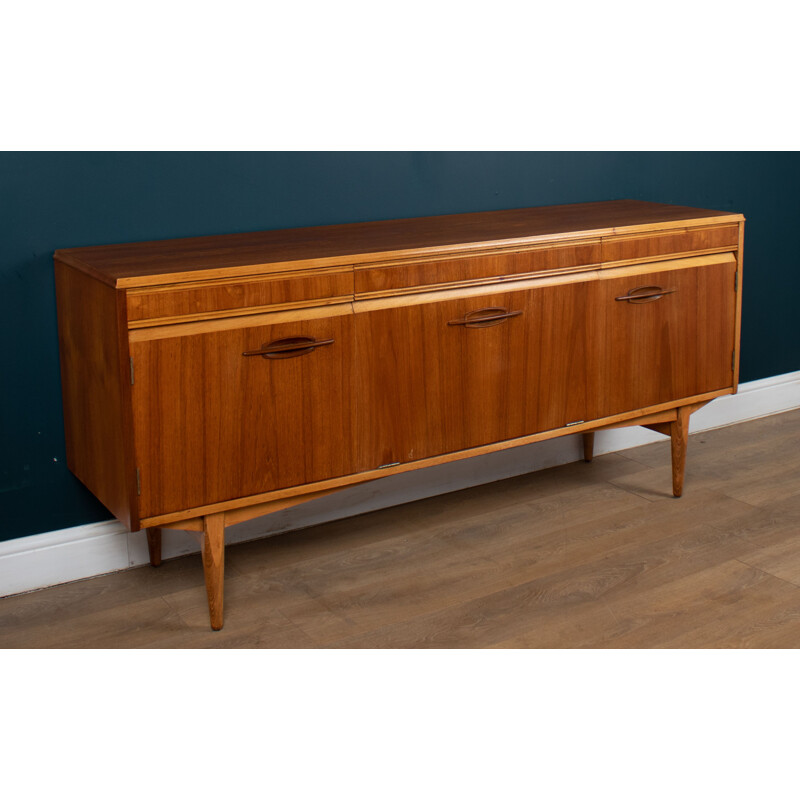 Credenza vintage in teak di Elliots Of Newbury, 1960