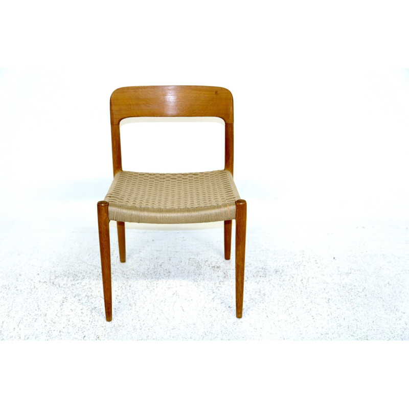 Vintage-Stuhl "model 75" von Niels o Møller für Jl Møller, 1960