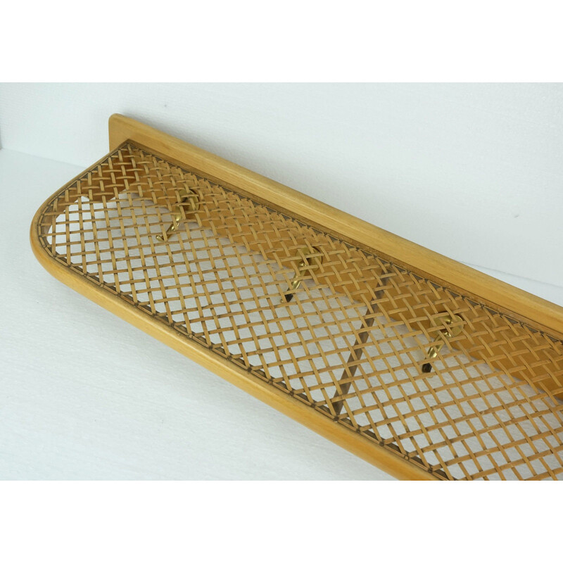 Vintage wardrobe hat rack - 1950s