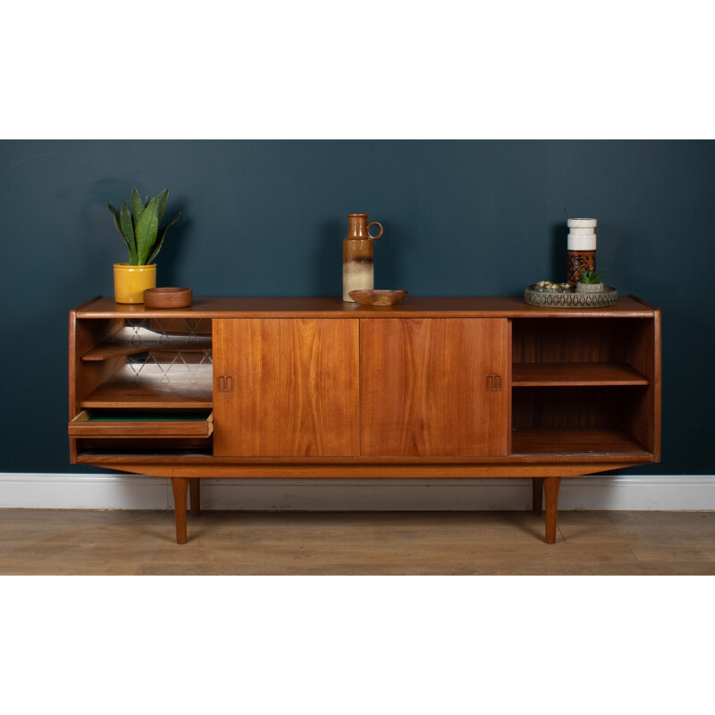 Vintage teak enfilade by Aerthoj Jensen and Molholm Herning, Denmark 1960