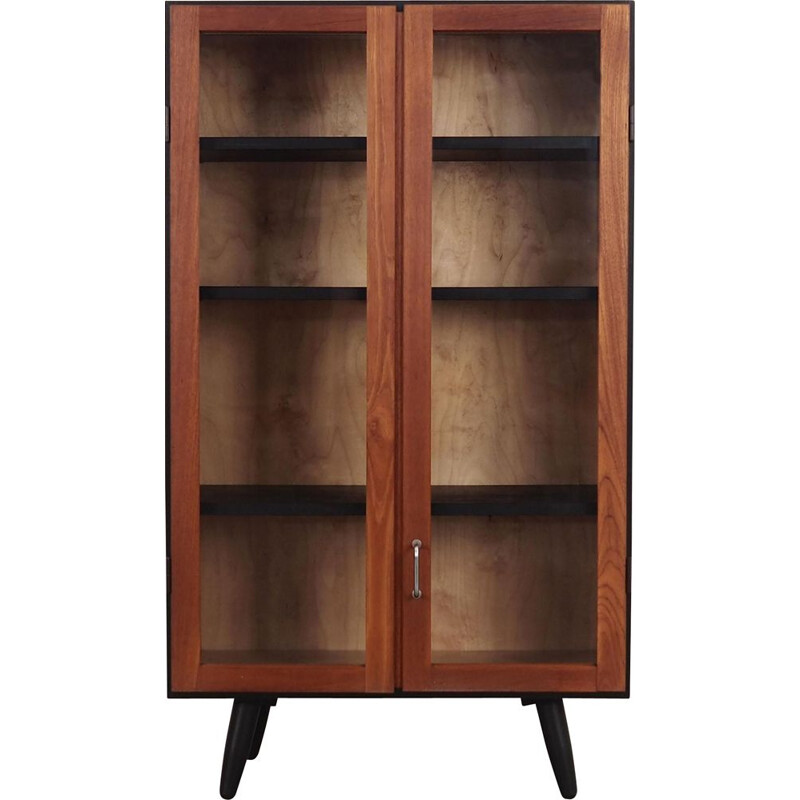 Vintage teak display cabinet, Denmark 1970s