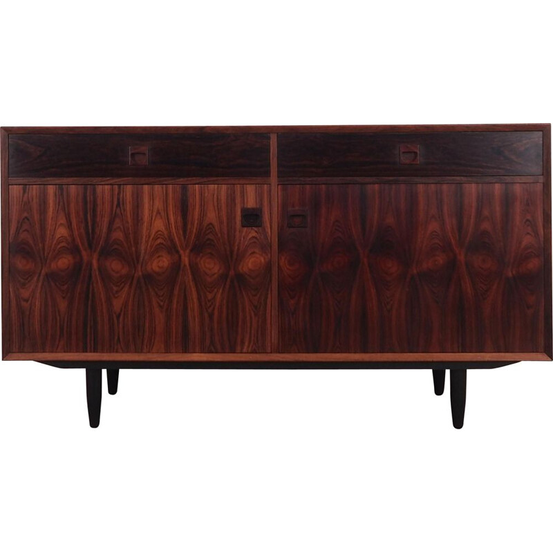 Rosewood vintage Danish highboard by Brouer, 1960s