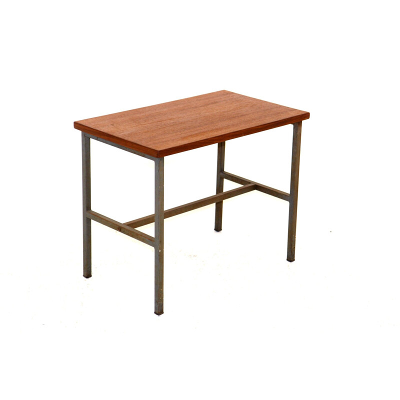 Table d'appoint vintage en teck, Suède 1960