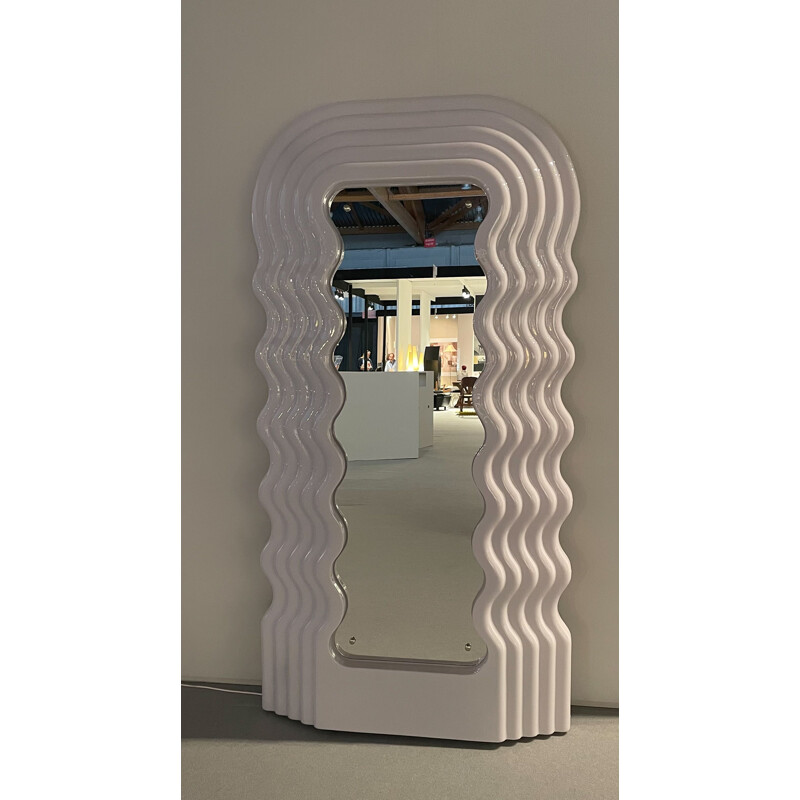 Lampada a specchio vintage Ultrafragola di Ettore Sottsass per Poltronova