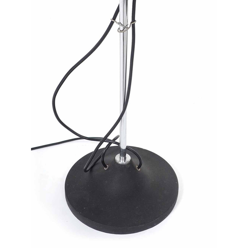 Vintage vloerlamp met paarse kap, 1970