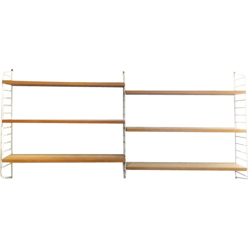 Vintage ladder shelf by Kajsa and Nils Strinning for String, 1960.