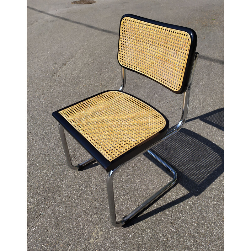 Vintage cesca chair by Marcel Breuer for Gavina, Italy 1960