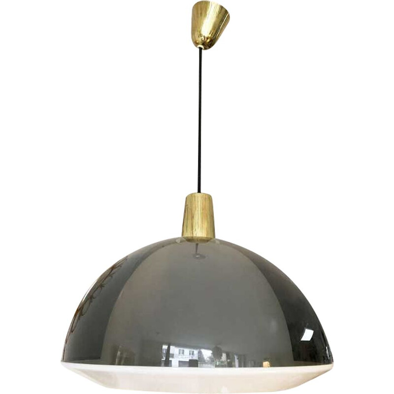 Lámpara de suspensión vintage escandinava de Yki Nummi, 1960