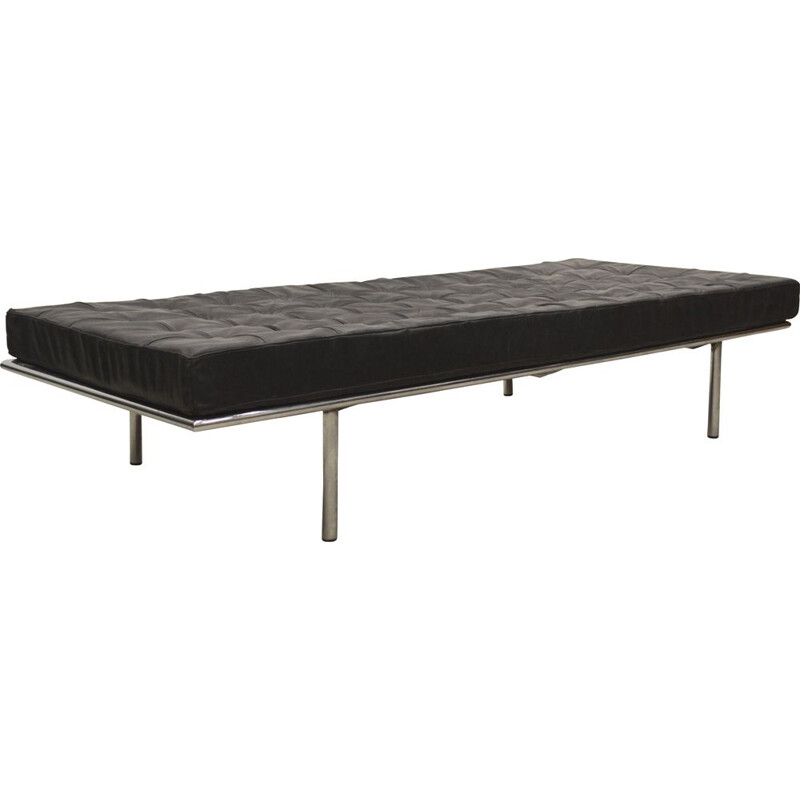 Daybed vintage de acero de Mies van der Rohe para Knoll, 1960