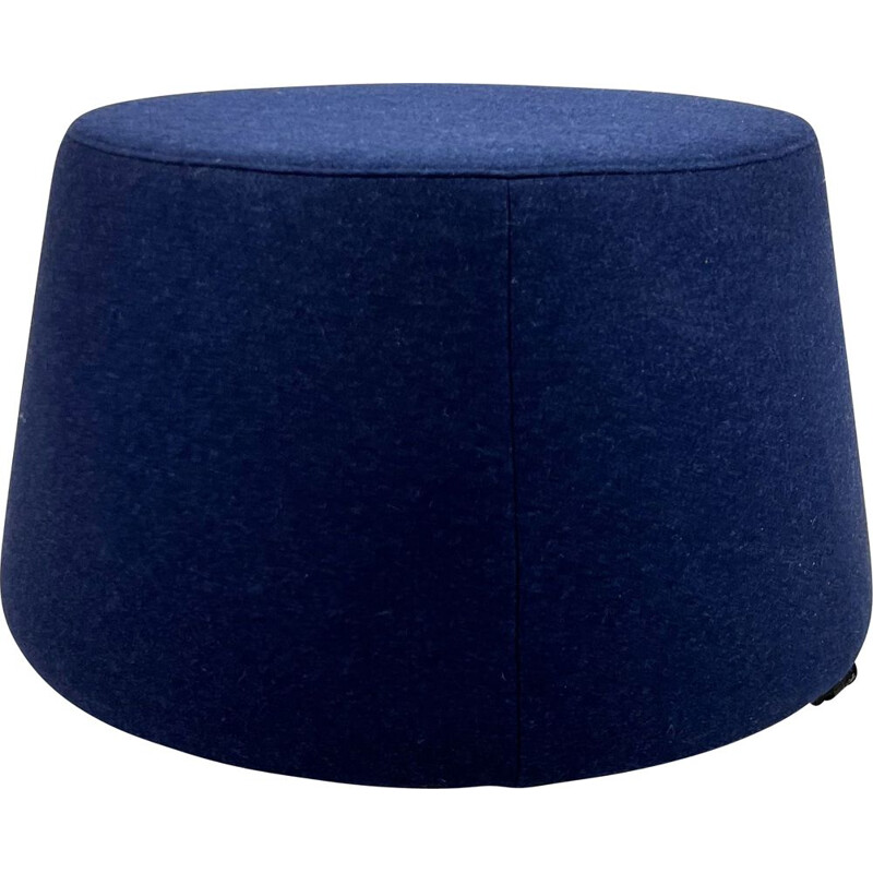 Vintage Montèl navy blue footrest, 2000s