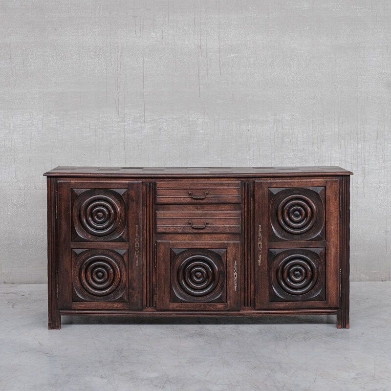 Art Deco French vintage sideboard, 1940s