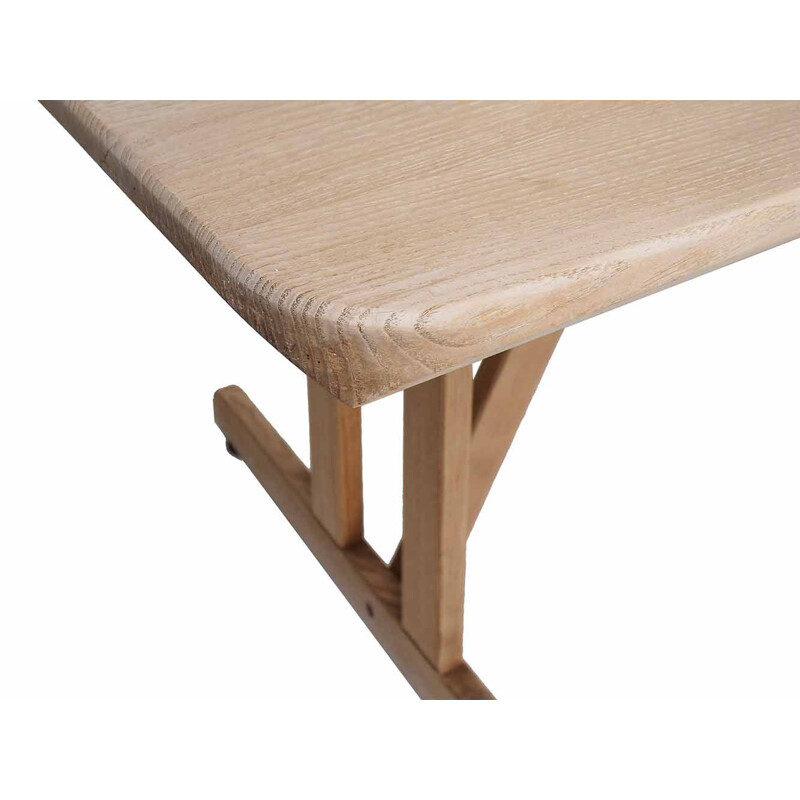Mesa agitadora de madera de fresno vintage