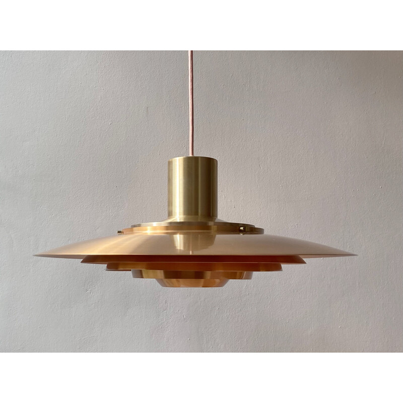 Vintage pendant lamp by Preben Fabricius & Jørgen Kastholm for Nordisk Solar, Denmark 1964