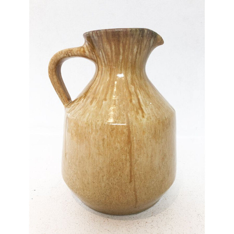 Vintage ceramic pitcher, 1950