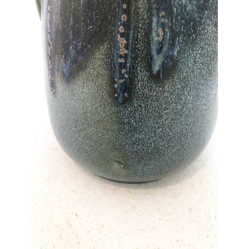 Ceramica vintage blu art déco di Denbac, 1930
