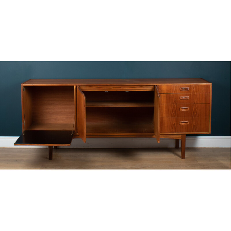 Vintage teak Danish sideboard, 1960s