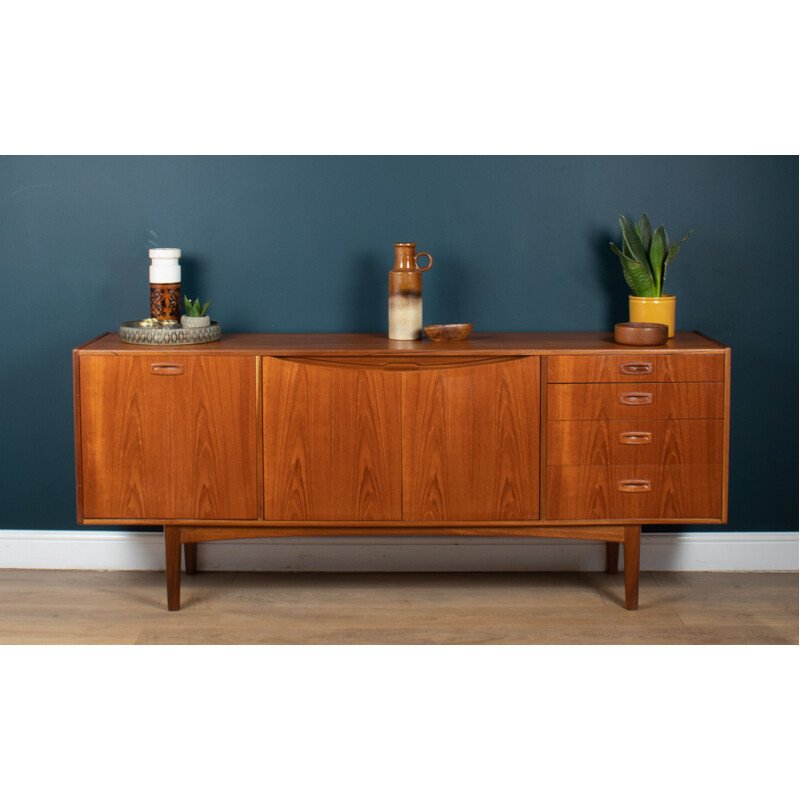 Credenza danese d'epoca in teak, 1960