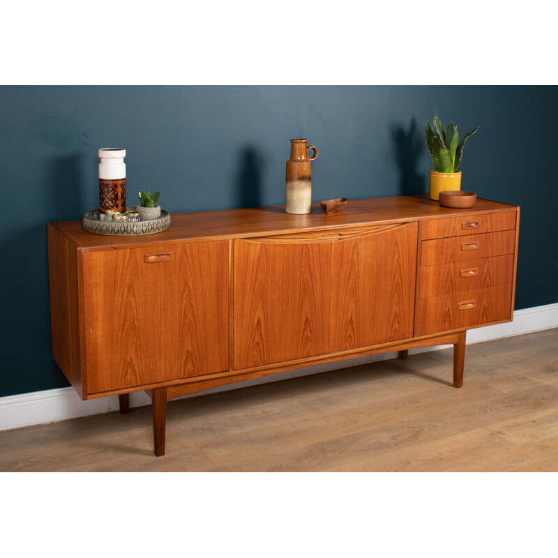 Vintage teak Danish sideboard, 1960s