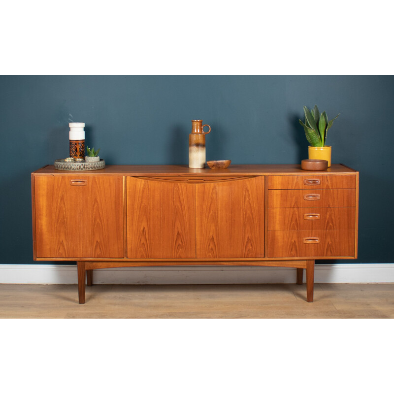 Vintage teak Danish sideboard, 1960s