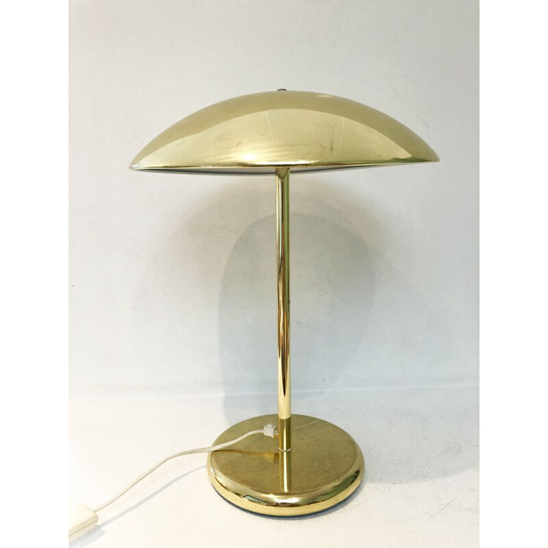 Lámpara vintage dorada de Ikea, 1970