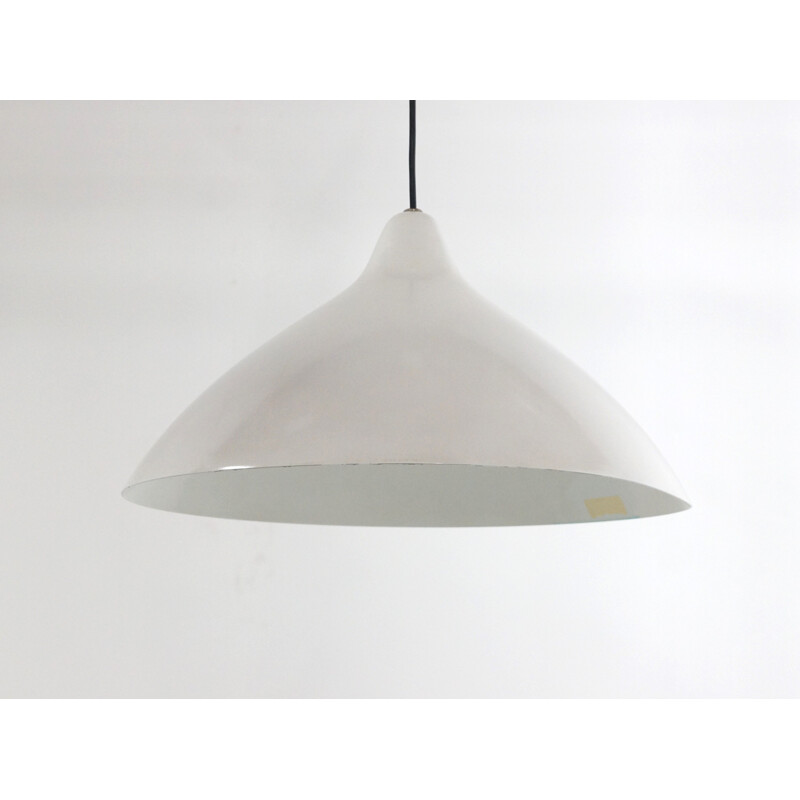 Scandinavische vintage metalen hanglamp van Lisa Johansson-Pape voor Stockmann-Orno, 1950