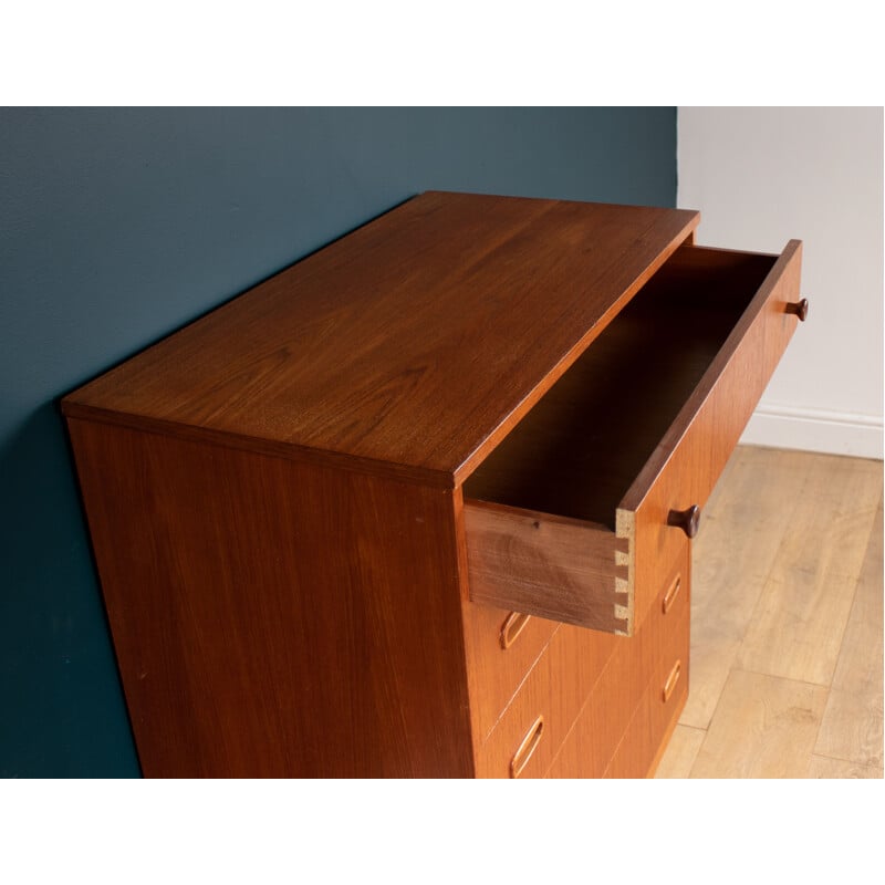 Vintage teak chest of drawers by Nathan, 1960s