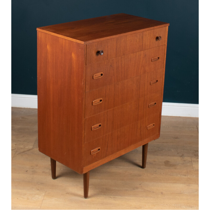 Vintage teak chest of drawers by Nathan, 1960s