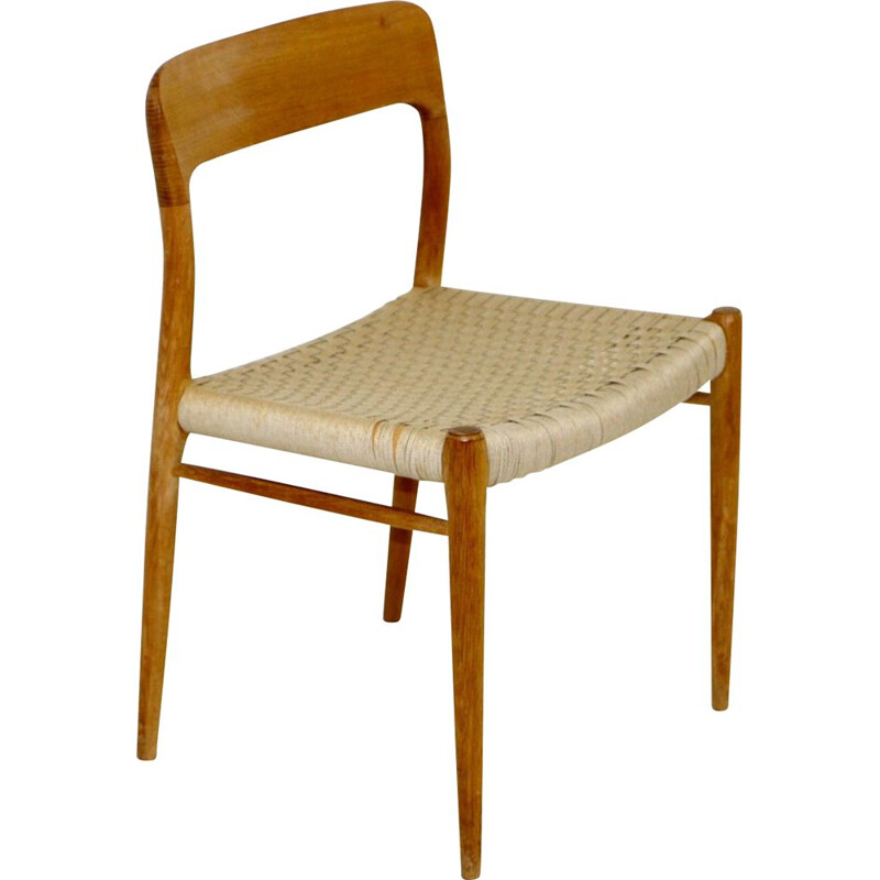 Vintage chair "model 75" by Niels o Møller for Jl Møller, 1960