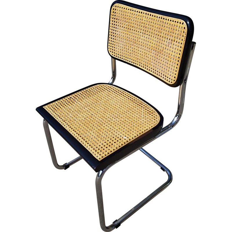 Silla vintage cesca de Marcel Breuer para Gavina, Italia 1960