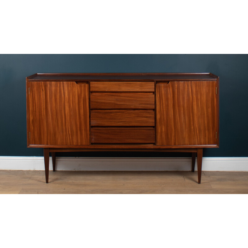 Credenza vintage in afromosia massiccia di Richard Hornby per Fyne Ladye Furniture