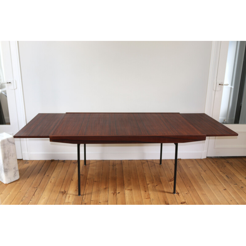 Modernistischer Vintage-Tisch aus Palisanderholz von Alain Richard