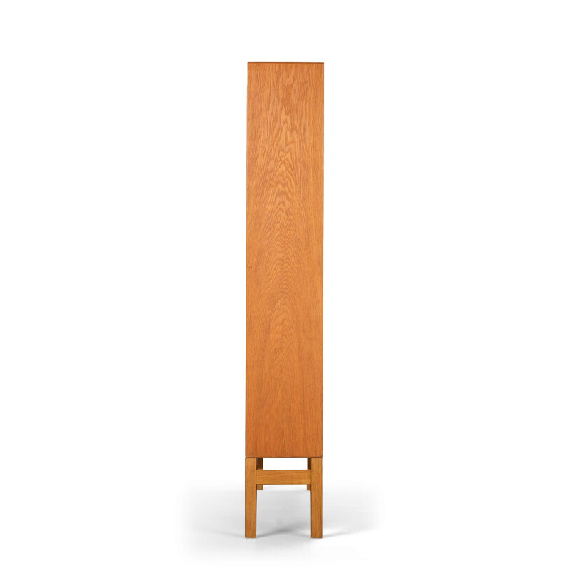 Danish vintage oakwood bookcase by Borge Mogensen for C.M. Madsen, 1960s