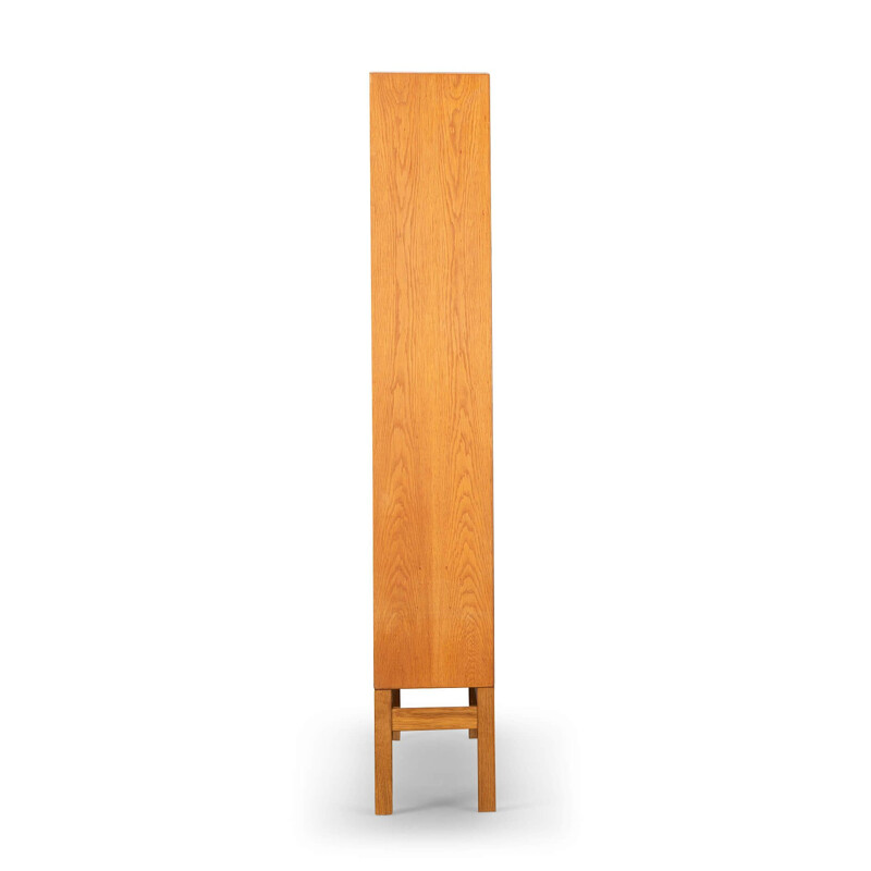 Danish vintage oakwood bookcase by Borge Mogensen for C.M. Madsen, 1960s