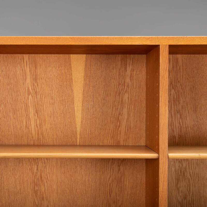 Danish vintage oakwood bookcase by Borge Mogensen for C.M. Madsen, 1960s