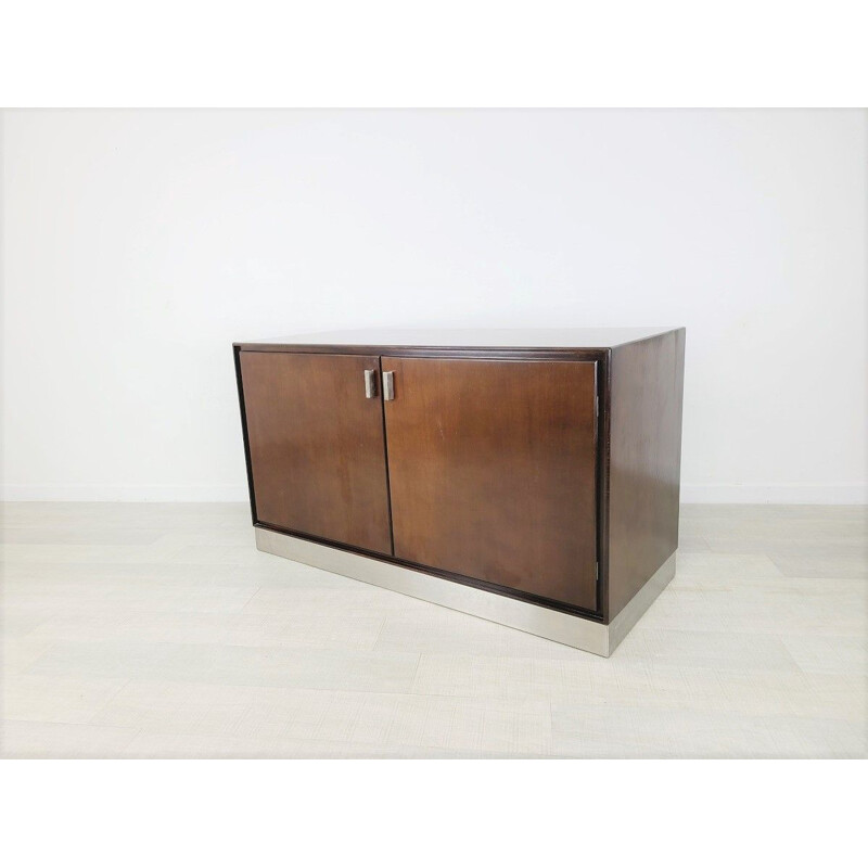 Vintage rosewood lowboard by Gianni Moscatelli for Formanova, 1970