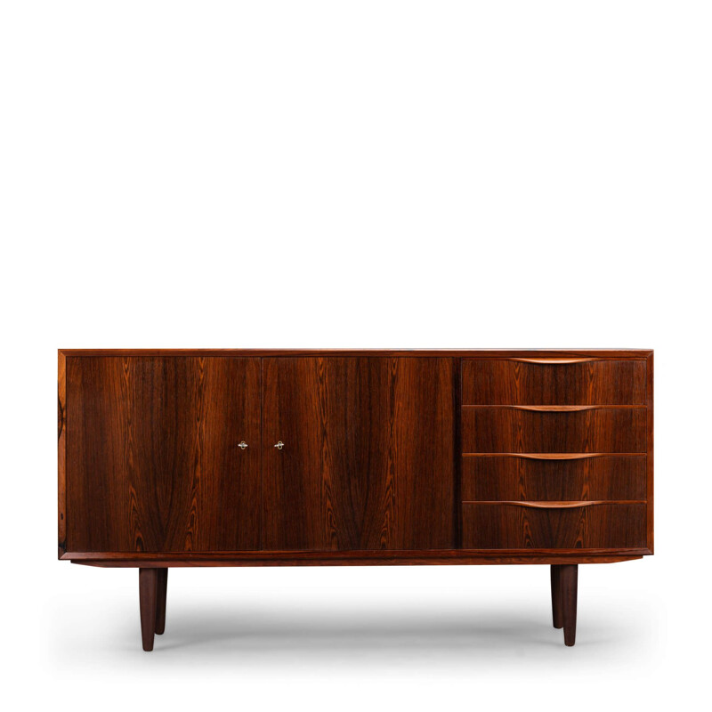 Vintage rosewood sideboard by Erling Torvits for Klim Møbelfabrik, 1960s