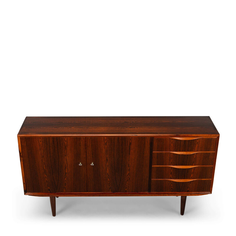 Vintage rosewood sideboard by Erling Torvits for Klim Møbelfabrik, 1960s