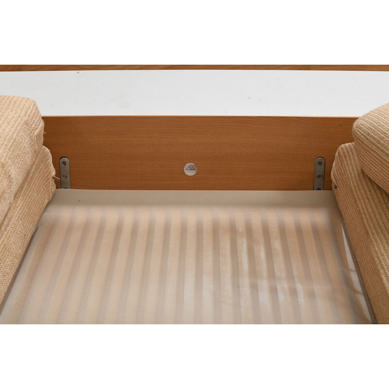 Vintage Senator 3-Sitzer-Sofa aus Eichenholz von Ole Wanscher für Cado, Dänemark 1970