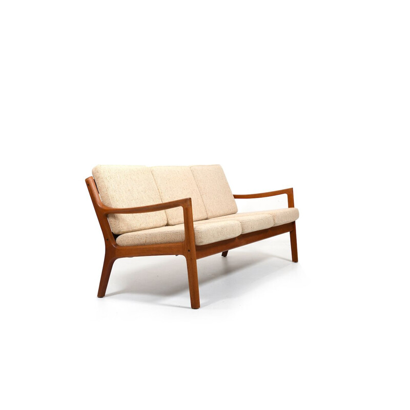 Vintage Senator 3-seater sofa in teak by Ole Wanscher for France & Son, 1960s