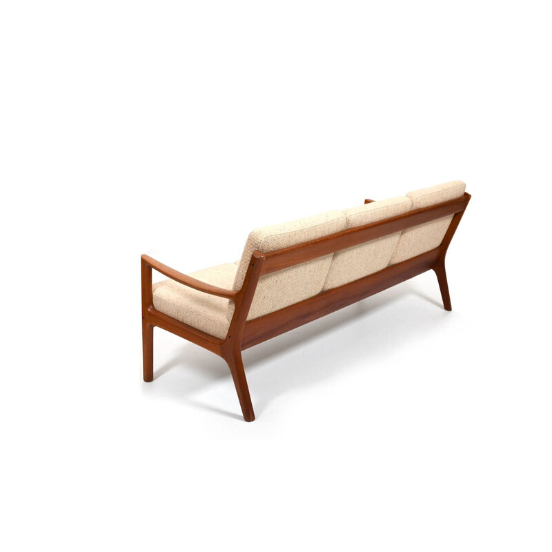 Vintage Senator 3-seater sofa in teak by Ole Wanscher for France & Son, 1960s