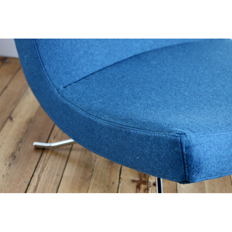 Vintage woolen armchair "Pop" by Christian Werner for Ligne Roset