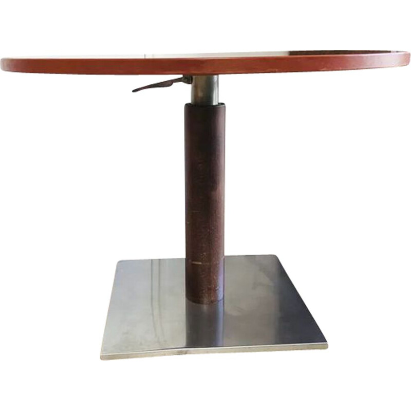 Table basse modulable vintage en formica et teck, 1970