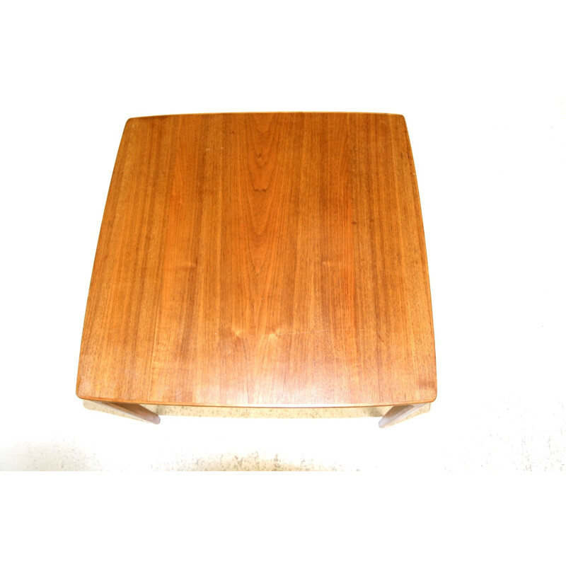 Table basse vintage en teck, Suède 1960