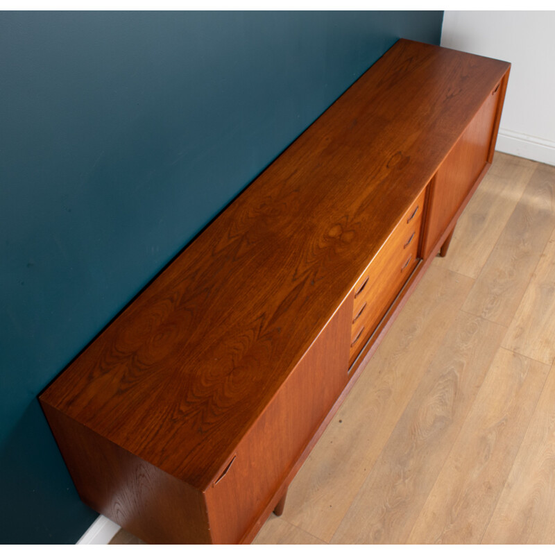 Vintage Scandinavian teak enfilade by Clausen et Søn, Denmark 1960